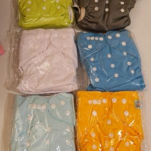 Alvababy Adjustable Pocket Cloth diapers
